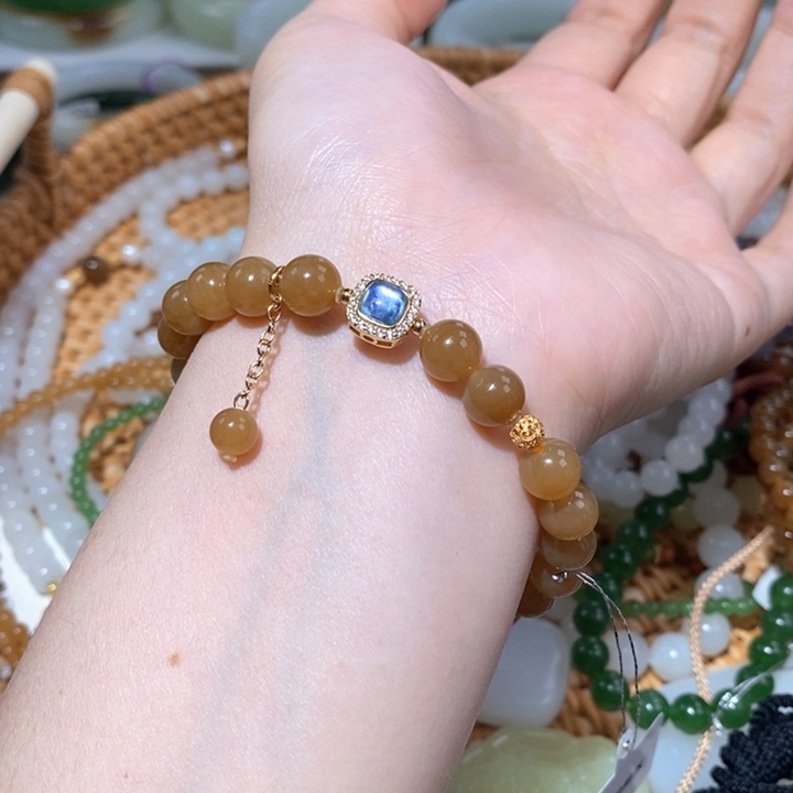 和田玉（糖玉）手链未镶嵌