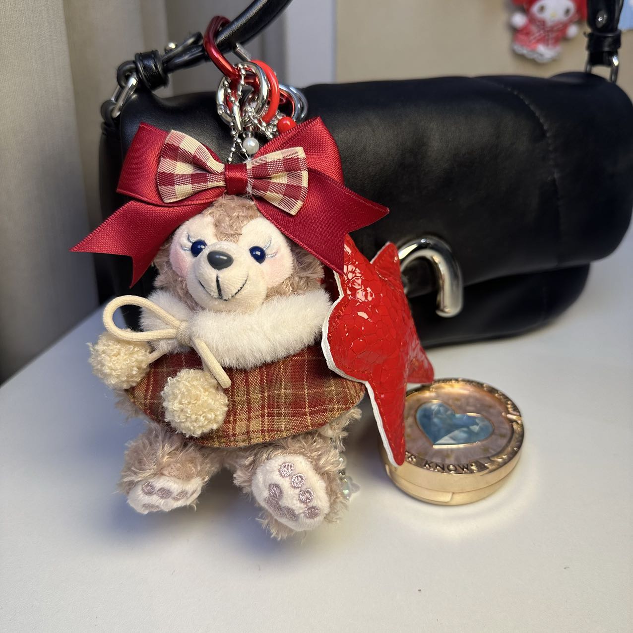 【大头端】miu系毛绒包挂钥匙扣