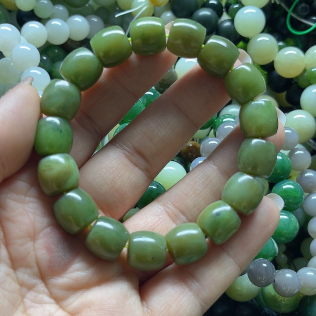 和田玉手链未镶嵌