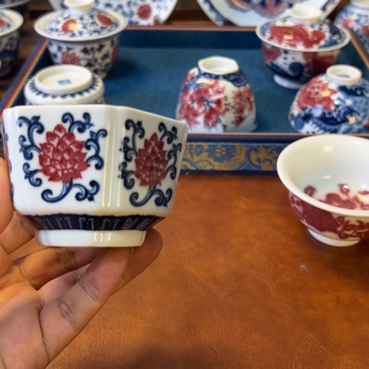 摆件景德镇茶器百宝箱