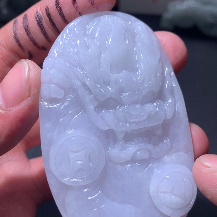 翡翠未镶嵌颈饰保真天然a货翡翠