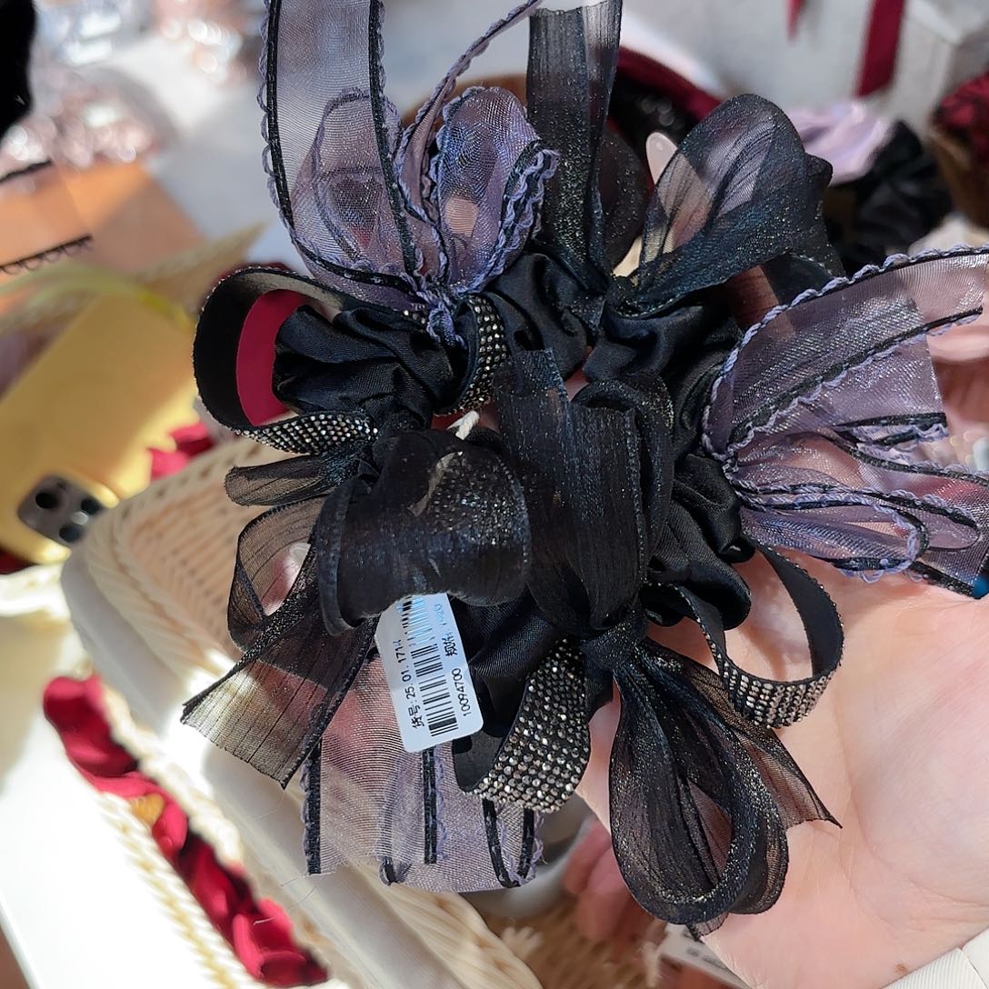 皮质铁合金发饰发夹