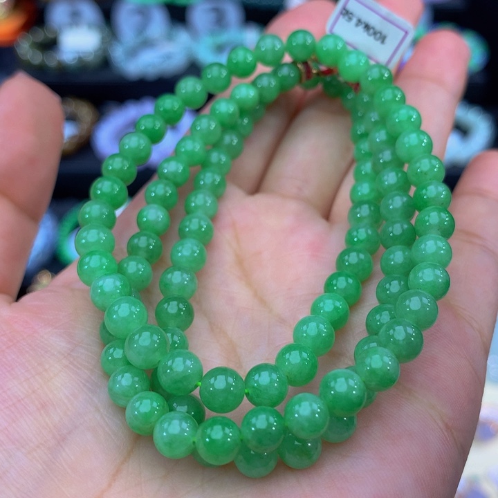 未镶嵌手链翡翠翡翠