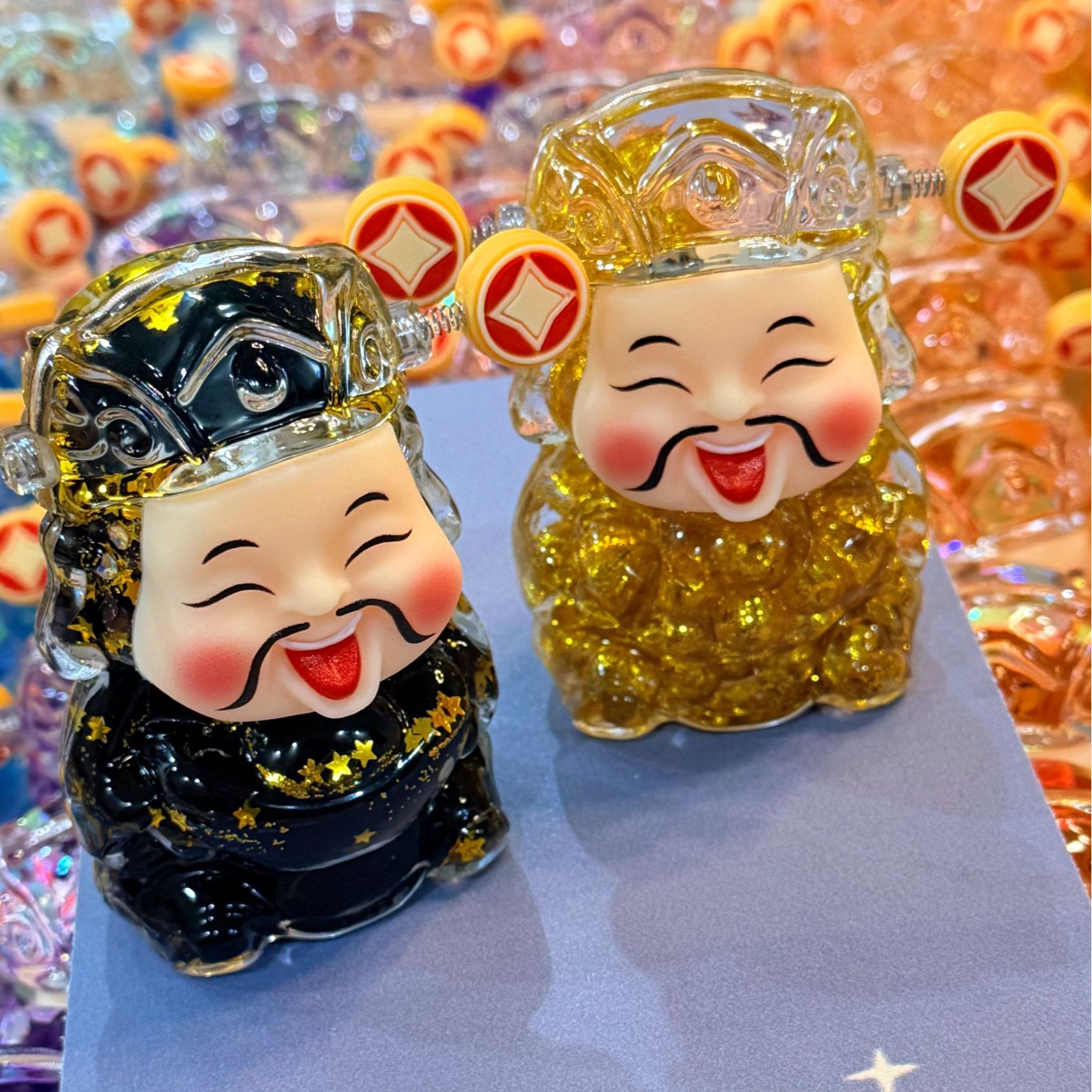 【巨无霸爆闪财神爷】新年财神萌粒（有隐藏色）