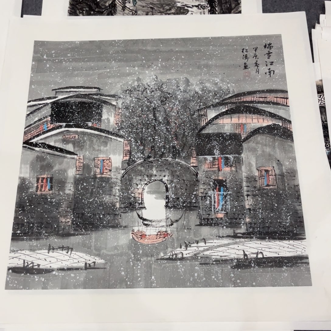 国画ZH精品国画单幅任发
