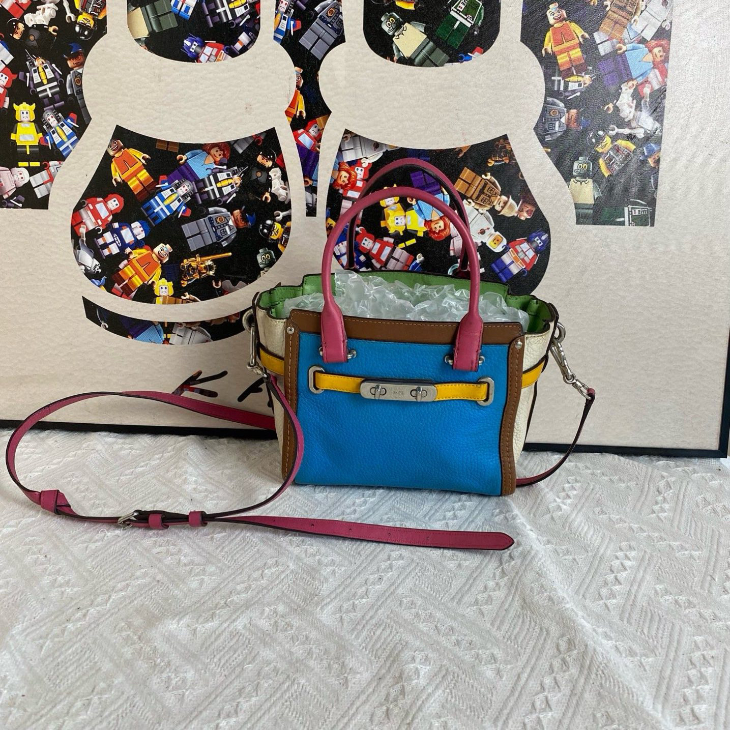 90新 COACH/蔻驰 19603斜挎包