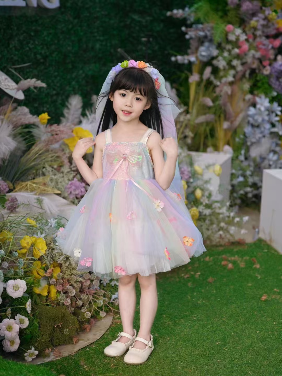 女童洛丽塔【扣号拍】公主裙新款时髦洋气连衣裙夏装女孩裙子四季款