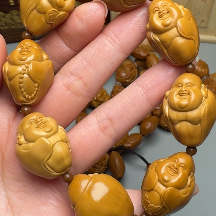 橄榄核手串/手链八大弥勒