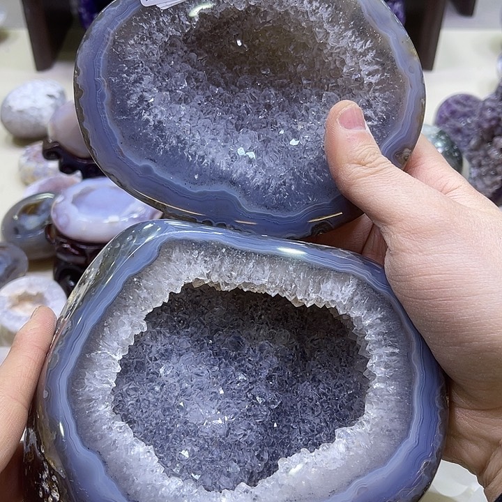 紫晶摆件未镶嵌摆件814