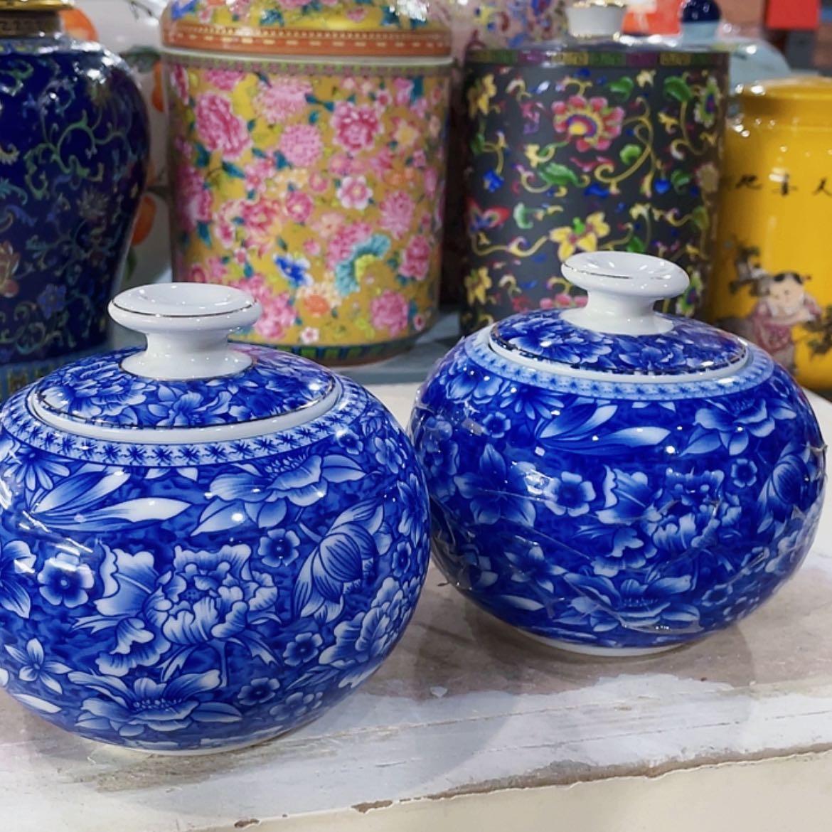 【闪购商品】罐陶瓷茶叶罐密封罐