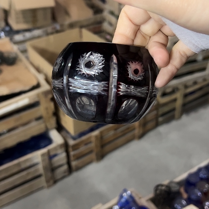 水晶玻璃手柄款微瑕一个