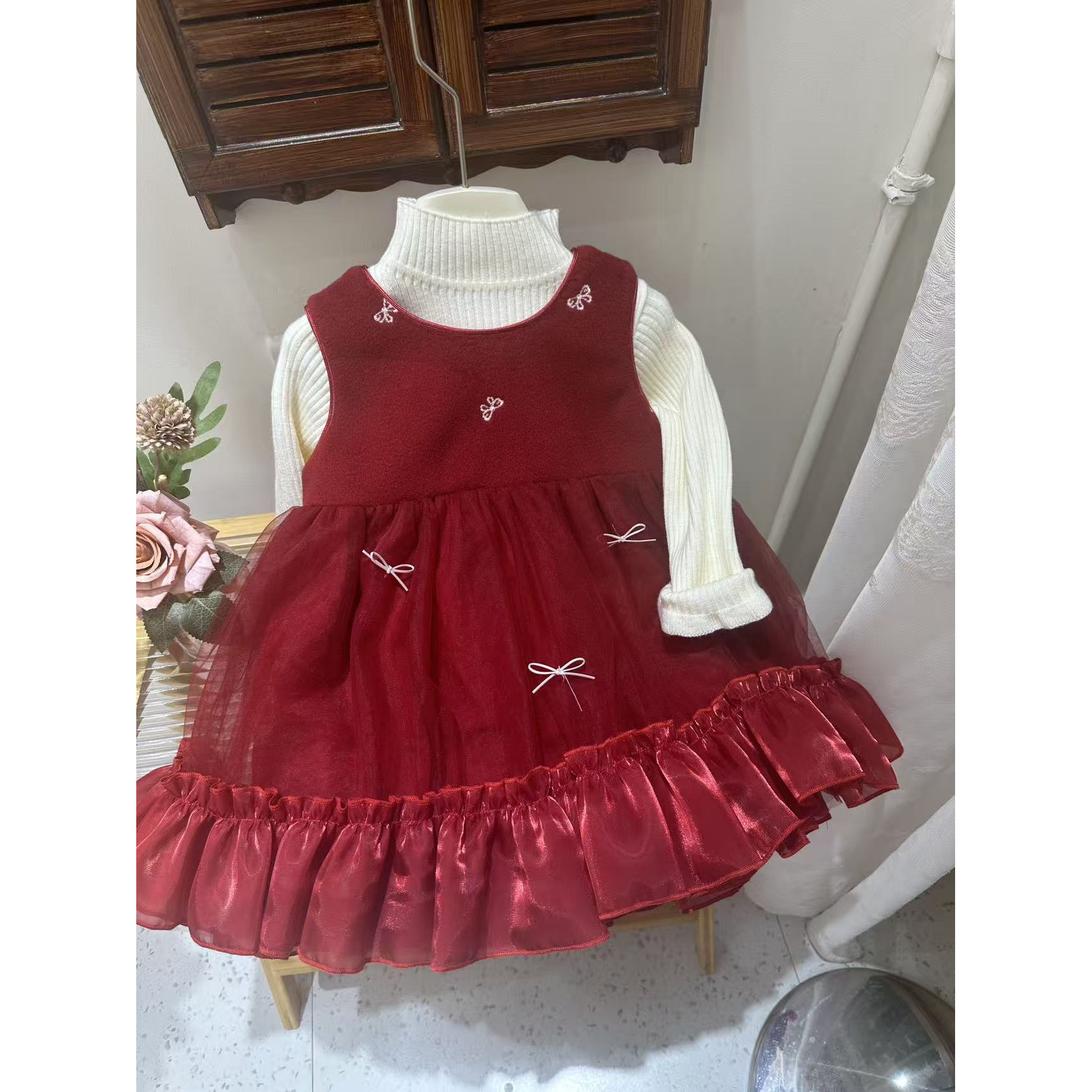 622-年款纱裙套装儿童