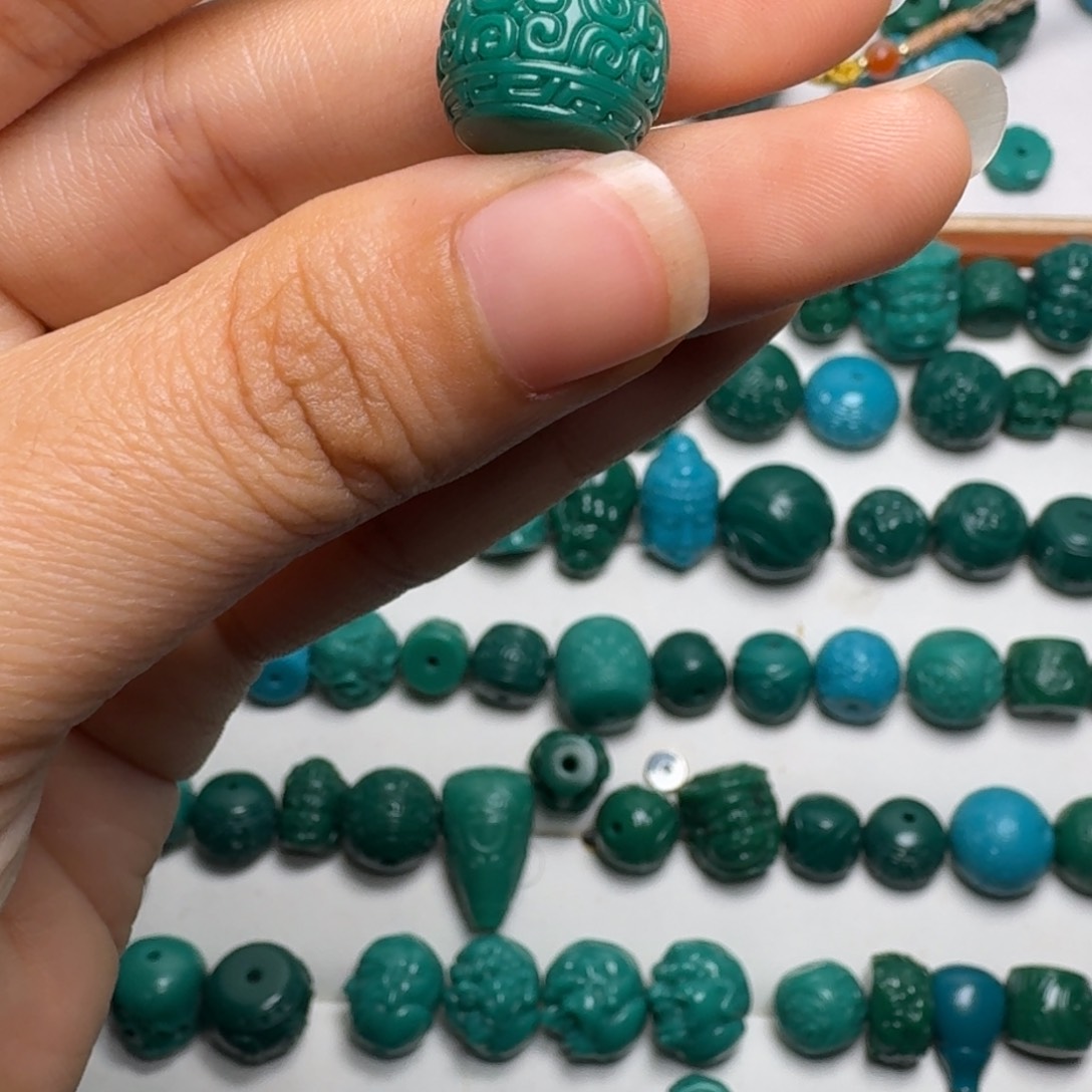 琉璃颈饰晨*茉科技松配饰