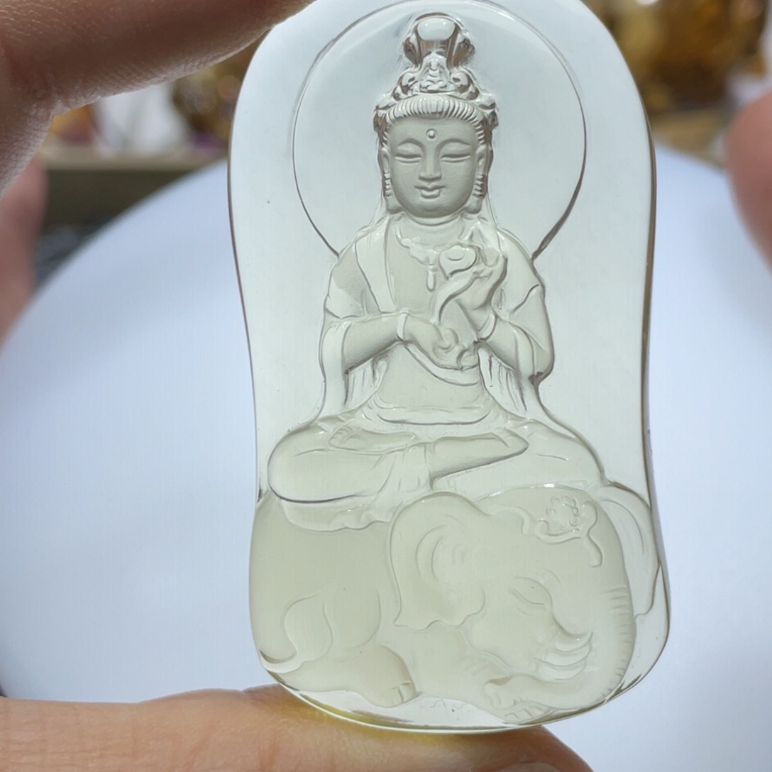 水晶颈饰未镶嵌定制