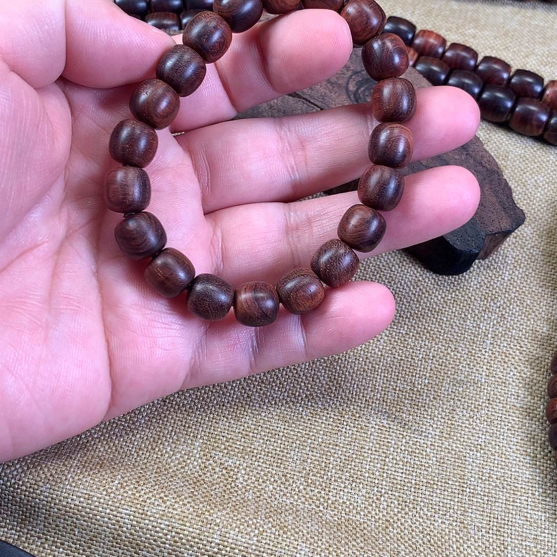 手串/手链黄花梨/降香黄檀海黄无胶无腊1.0老型珠