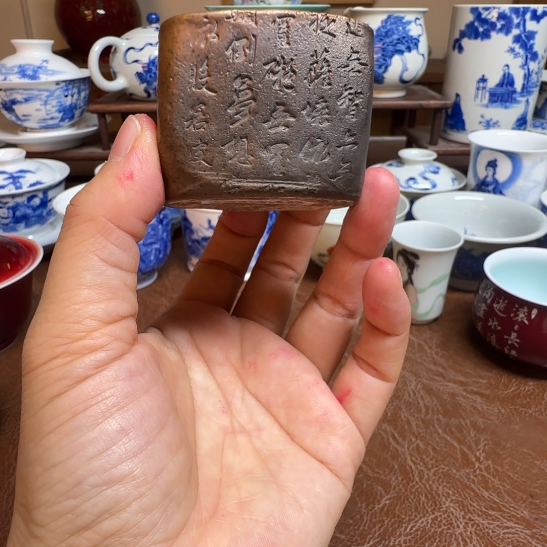 陶摆件今天晚上的月亮很圆很