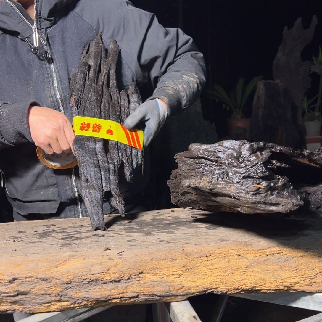 津***禾阴沉木金丝楠木根料等