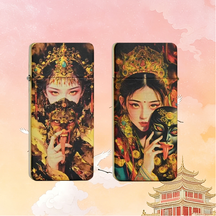 EIFFEl埃菲尔扎基拉姆防风打火机男士送男友达人e16888无油