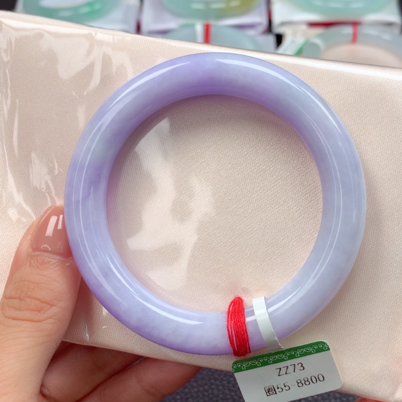 【闪购商品】翡翠手镯未镶嵌天然翡翠手镯