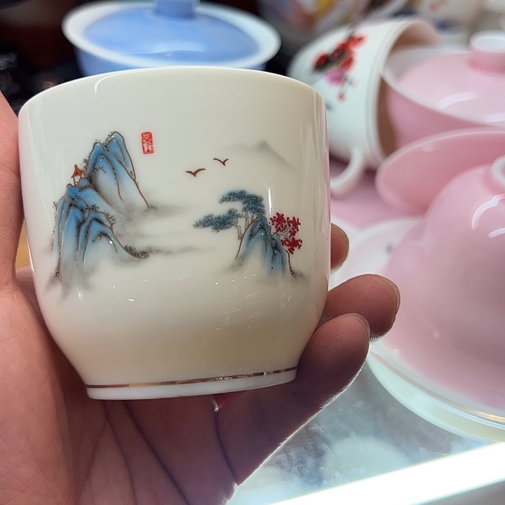 陶瓷茶杯哈哈哈哈哈