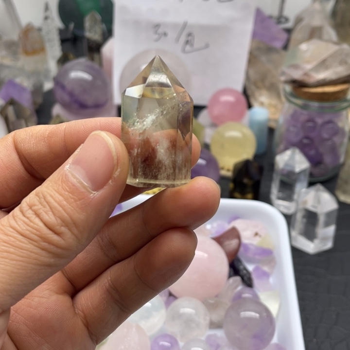 水晶10未镶嵌茶水晶