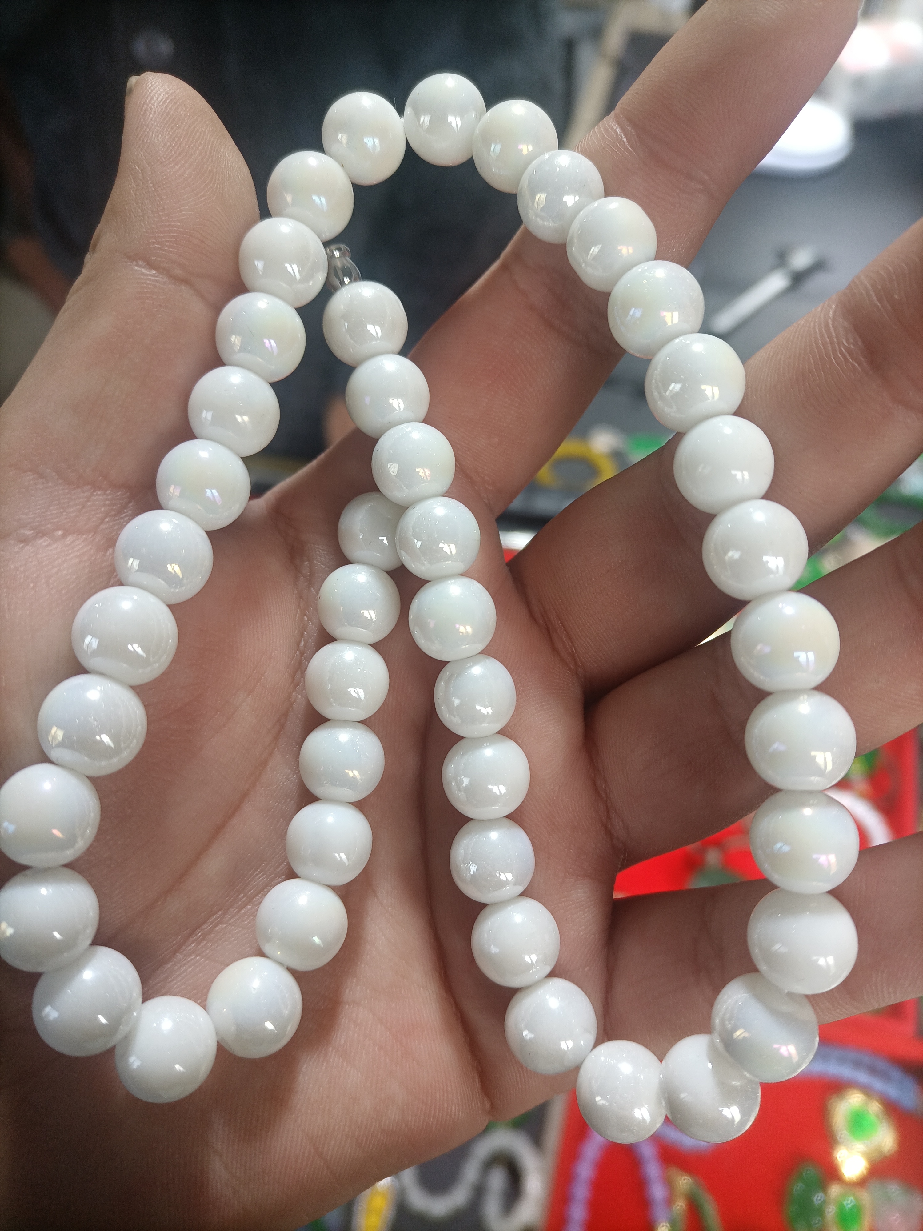 13精品海纹石项链