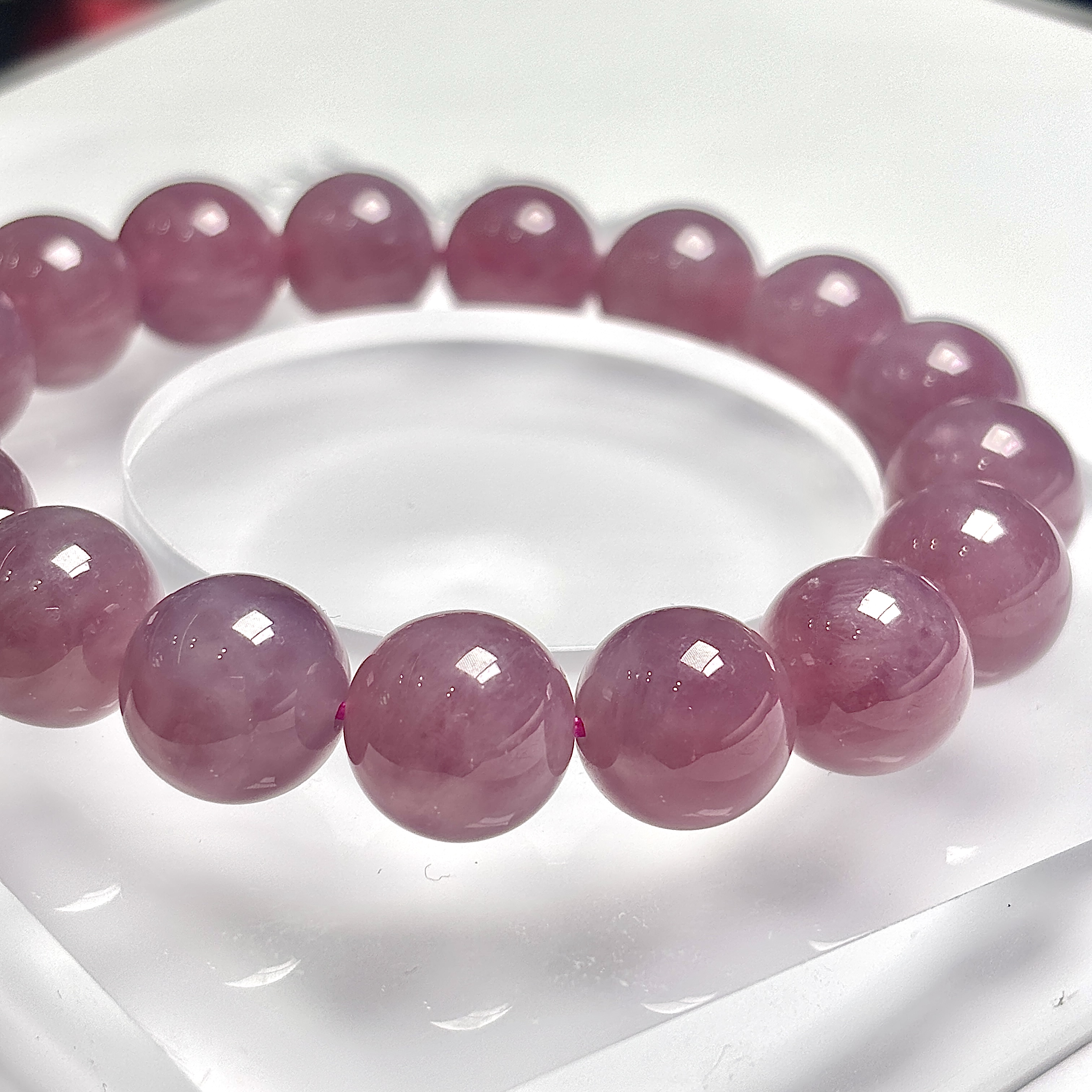 老矿紫马粉手串7mm-15mm FX-7901（多样性发其一）