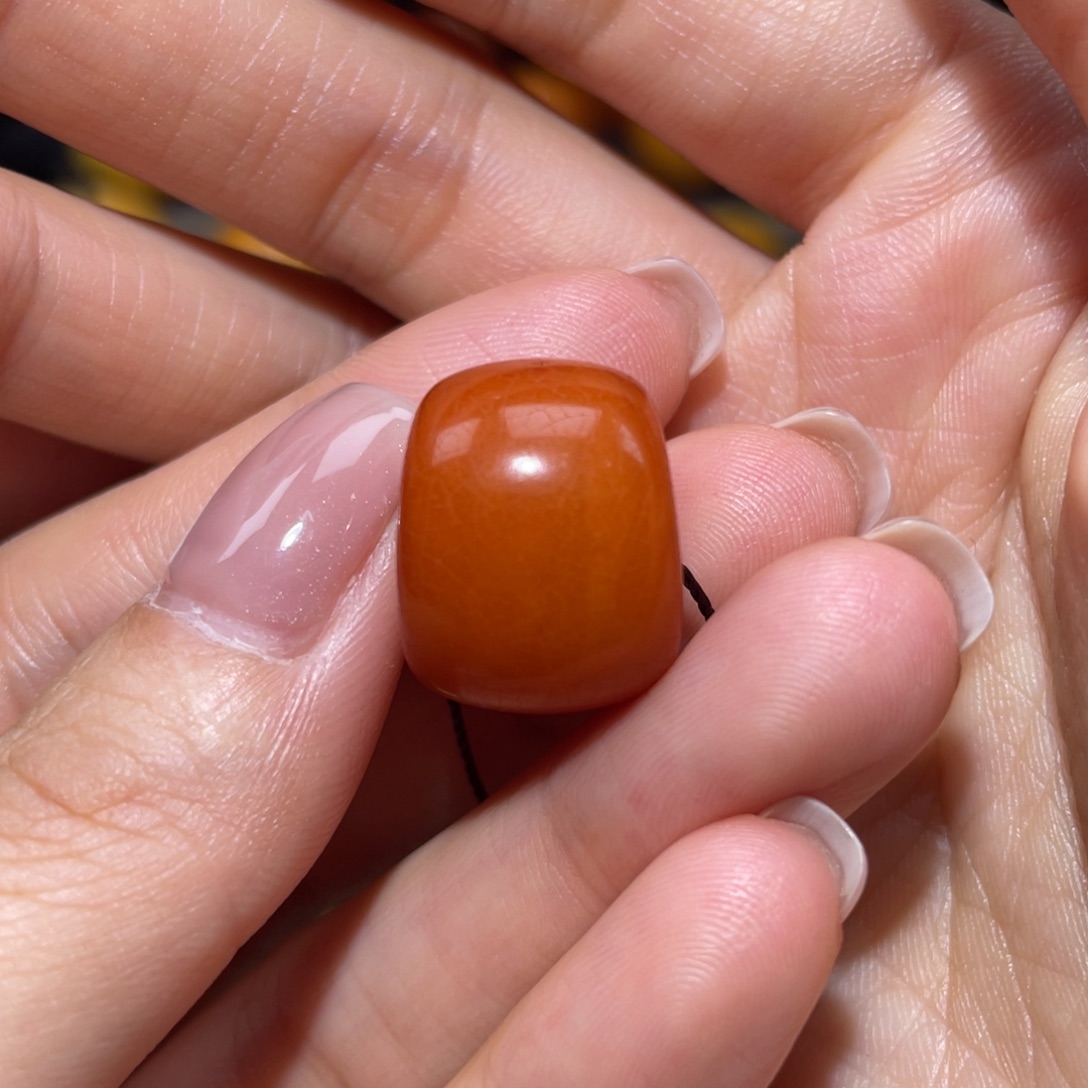 【闪购商品】琥珀裸石未镶嵌马蹄