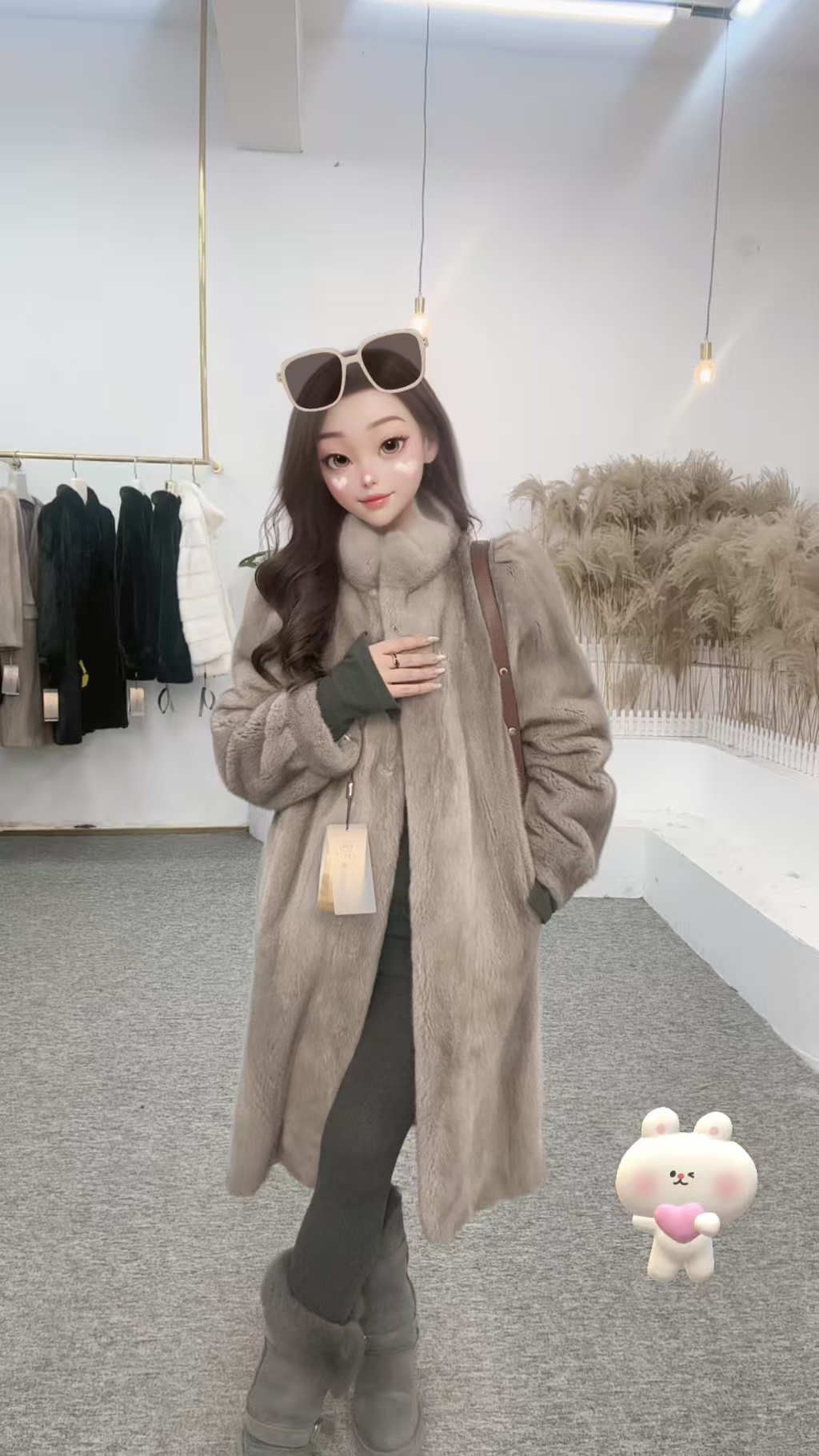 【丽丽】2025时尚水貂外套05