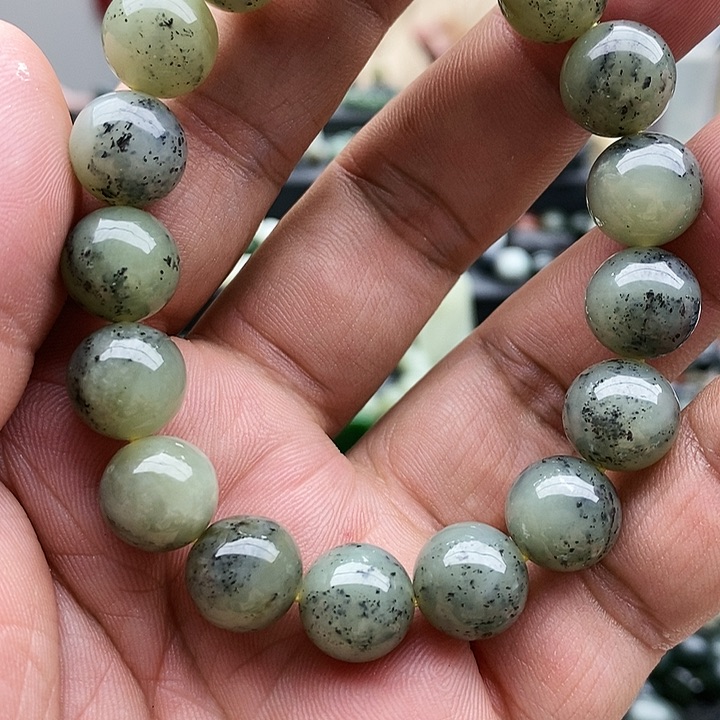 【闪购商品】手链未镶嵌和田玉12青花 99