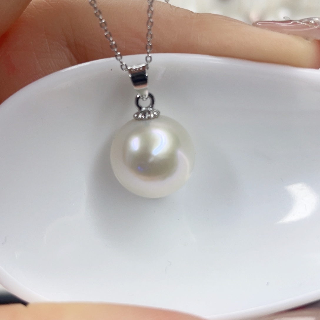 淡水珍珠未镶嵌吊坠(赠链)