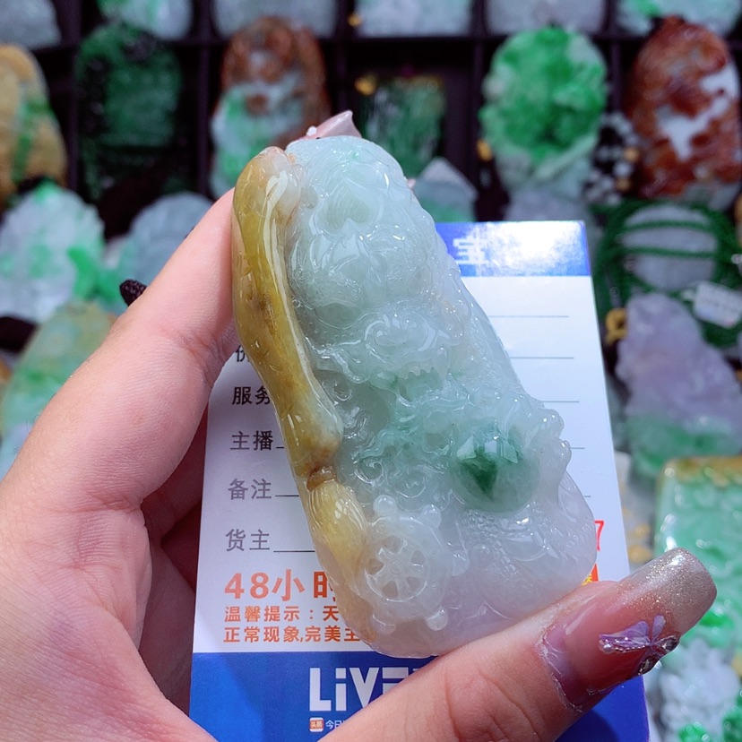 【闪购商品】翡翠颈饰未镶嵌挂件