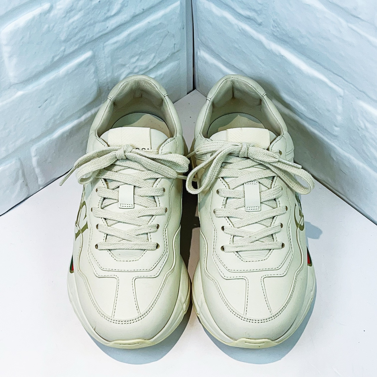 99新 GUCCI/古驰 老爹鞋 腰带款 欧码2.5码 36.5码 99新