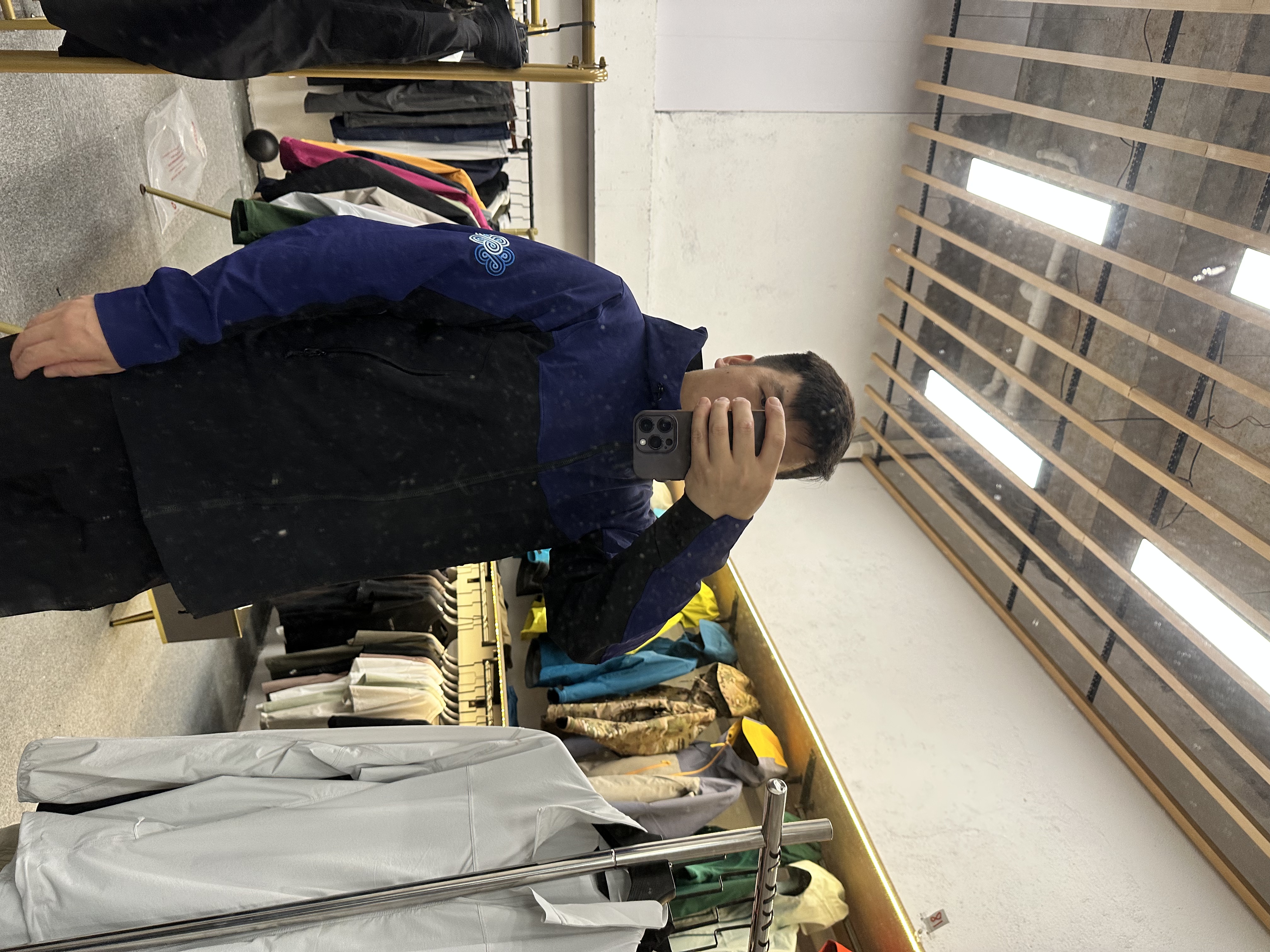 台州【三门发货】鸟松赞联名纳木错蓝软壳冲锋衣无标高版本新款夹克