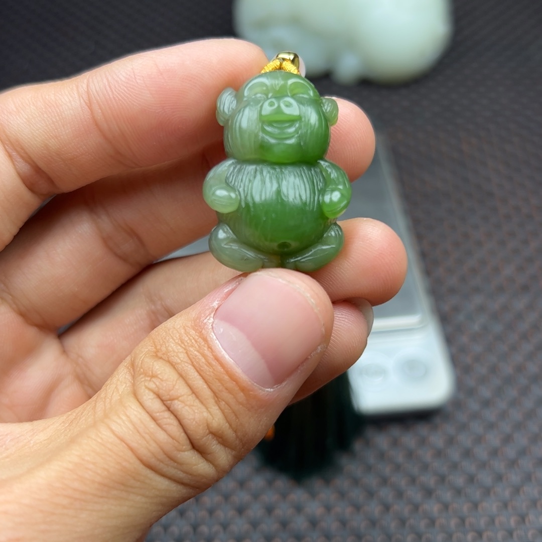 和田玉挂件未镶嵌