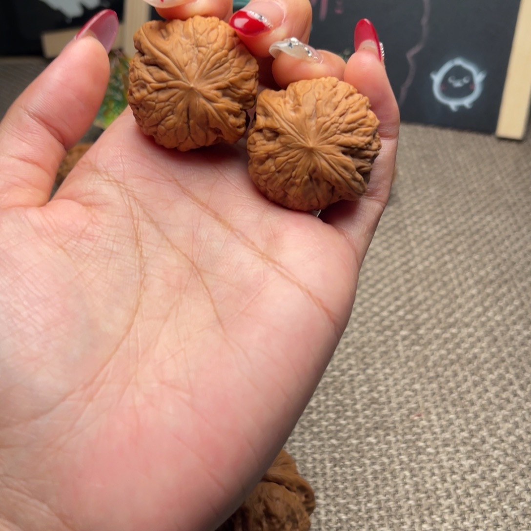 文玩核桃把件铁锤36