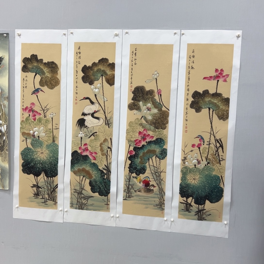 国画国画作品手绘