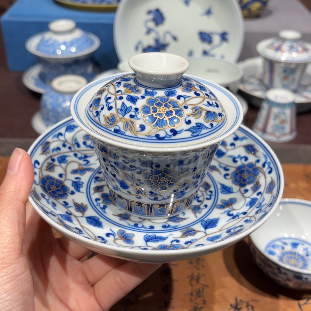 瓷片景德镇纯手工手绘