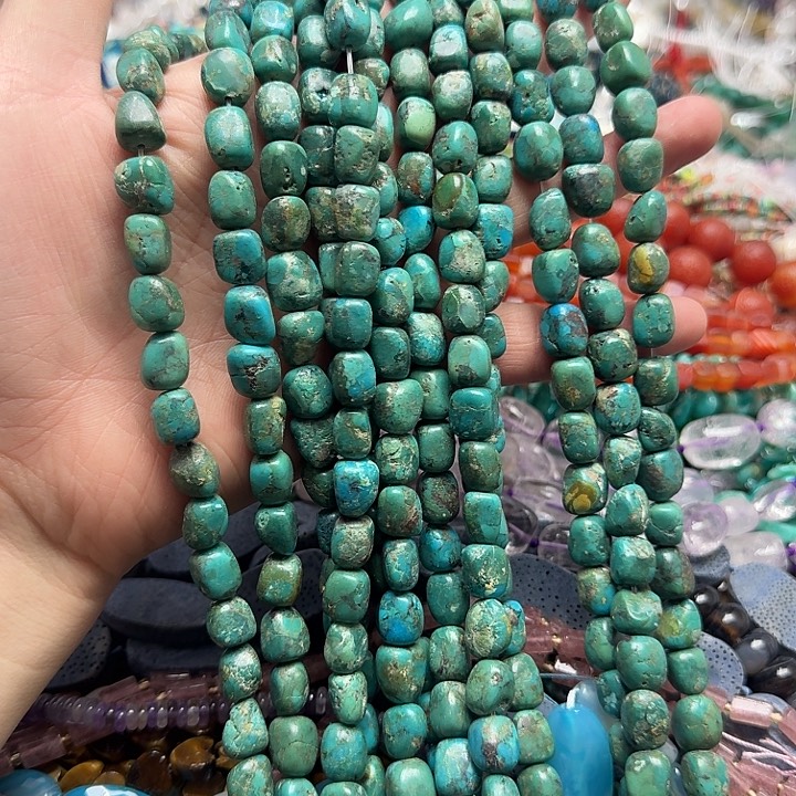 玛瑙/玉髓未镶嵌珠宝半成品一条9mm湖北松