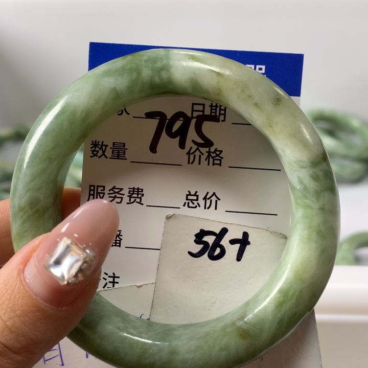 蛇纹石玉手镯未镶嵌795