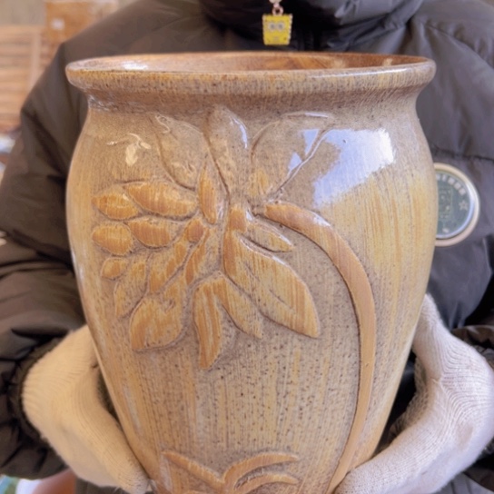 紫砂花盆高25口20————-