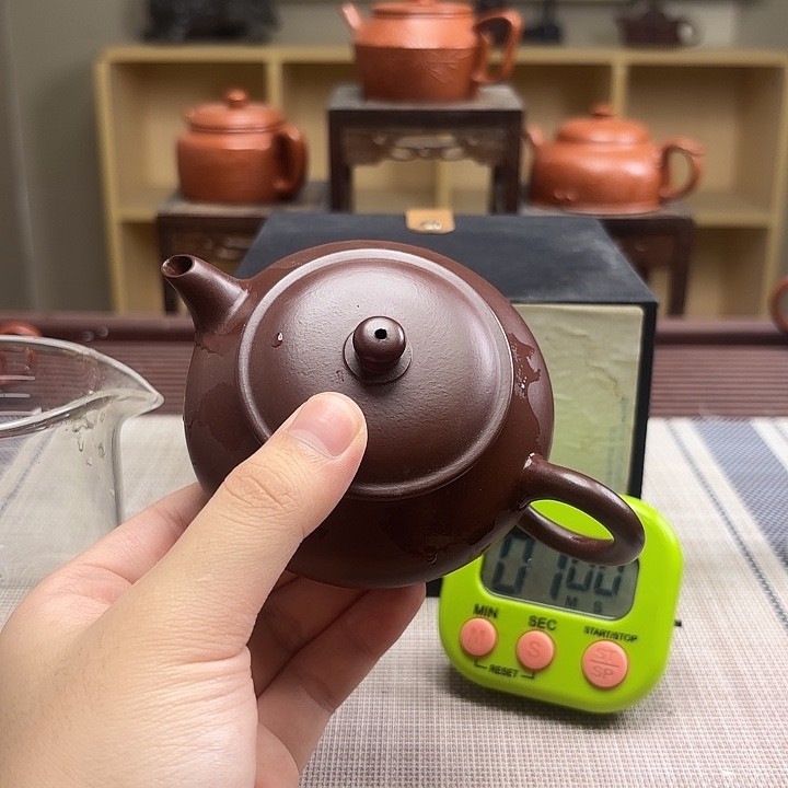 空***空茶壶紫砂微瑕处理