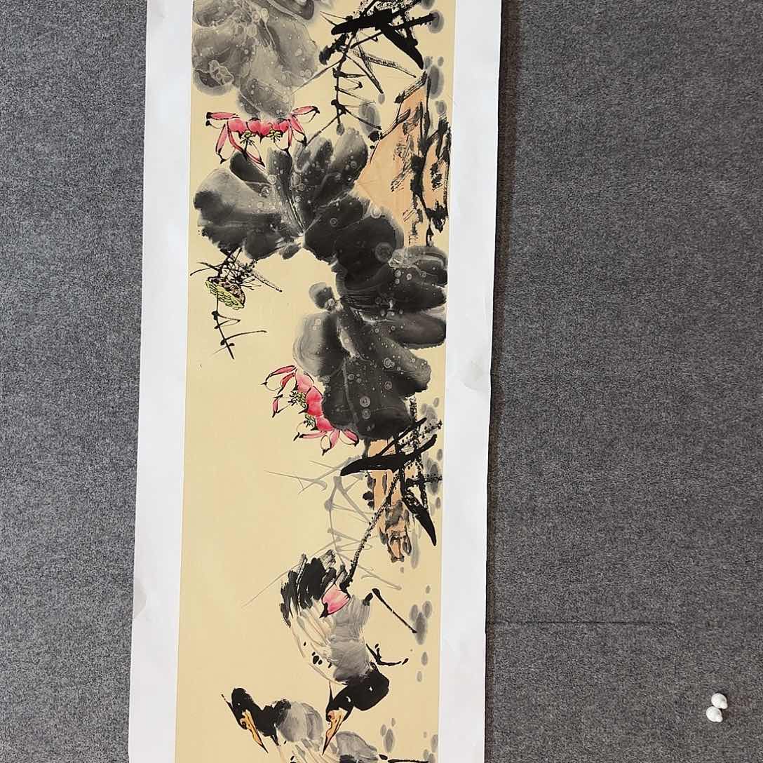 国画邢坤老师手绘作品