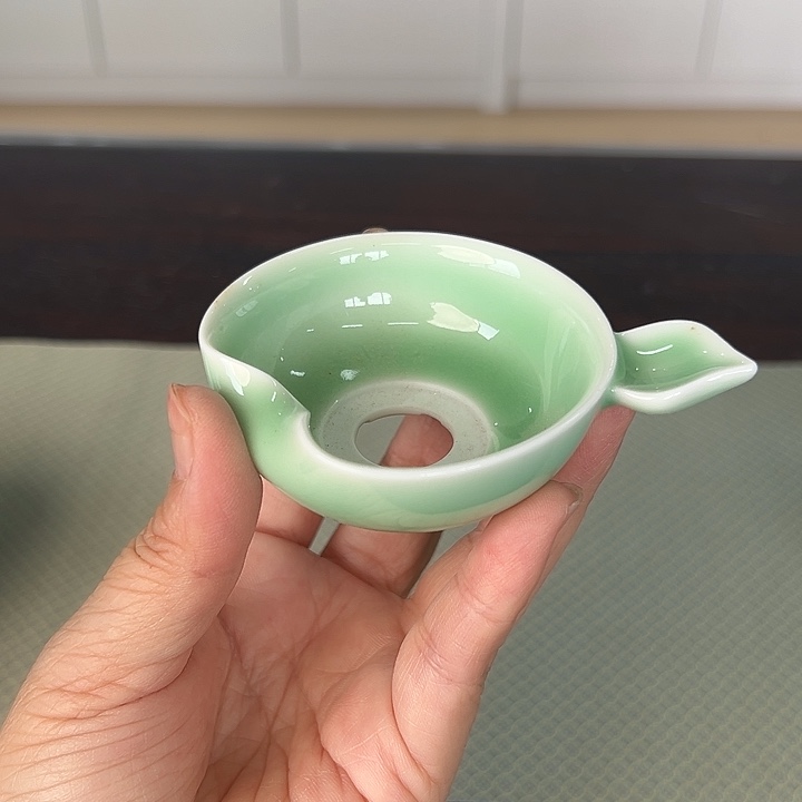 龙泉云间青瓷小米茶器