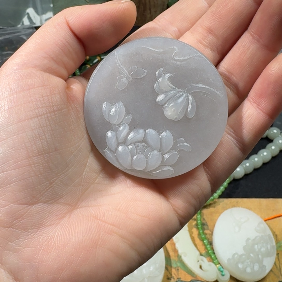 和田玉挂件定制未镶嵌