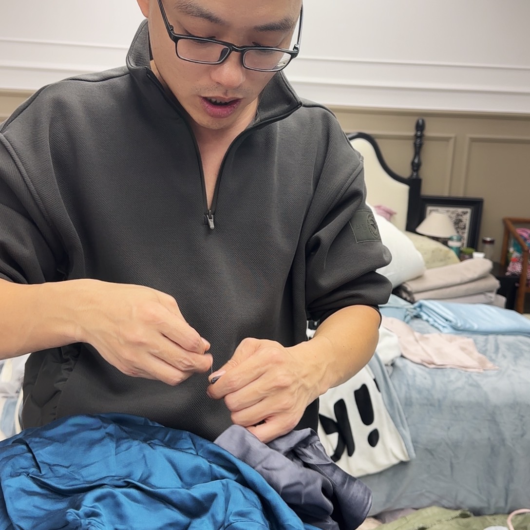 完***美真丝棉真丝棉0100三对枕头套