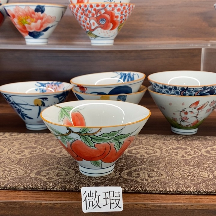 釉下老陶泥手工绘制