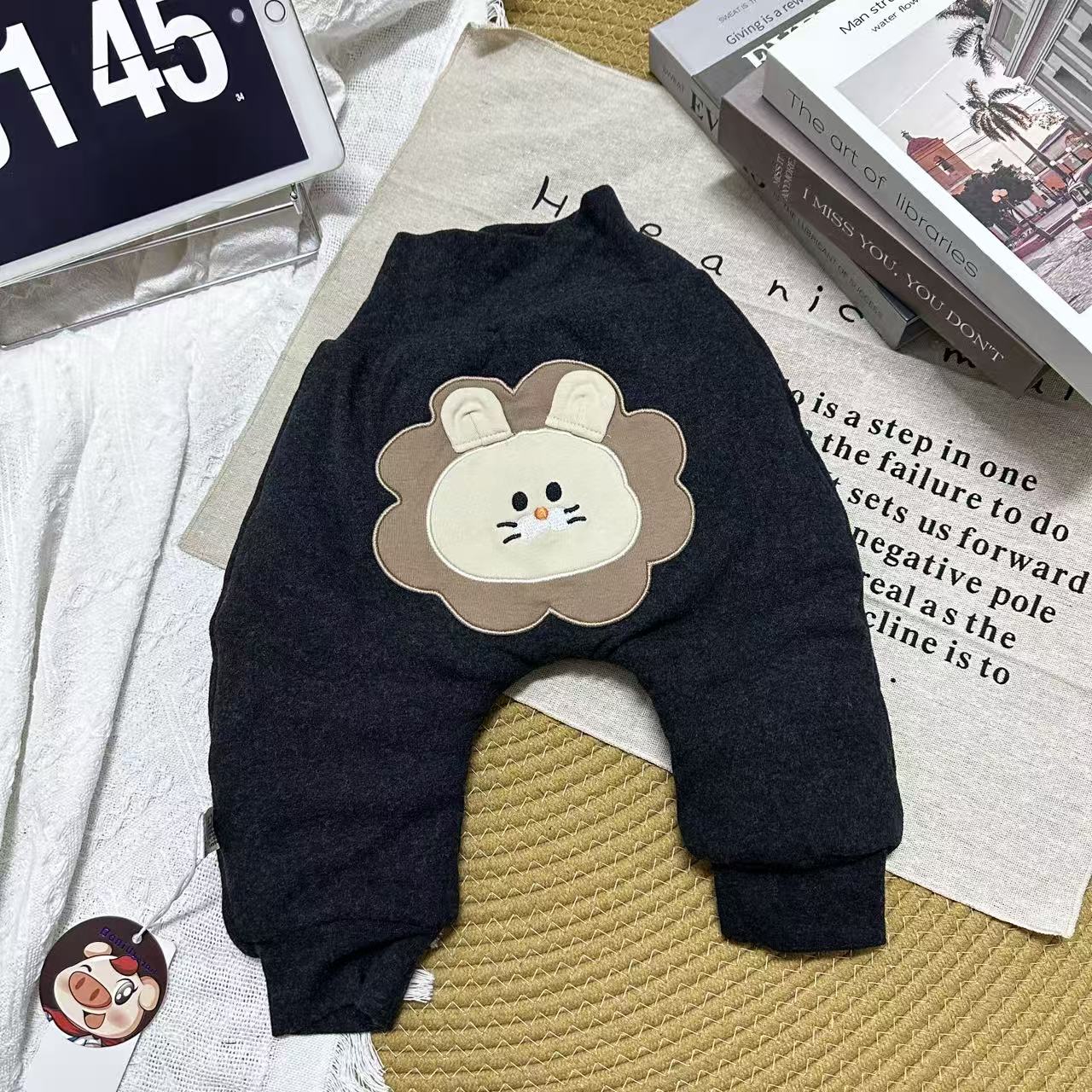 波妞-波仔高腰大PP棉裤