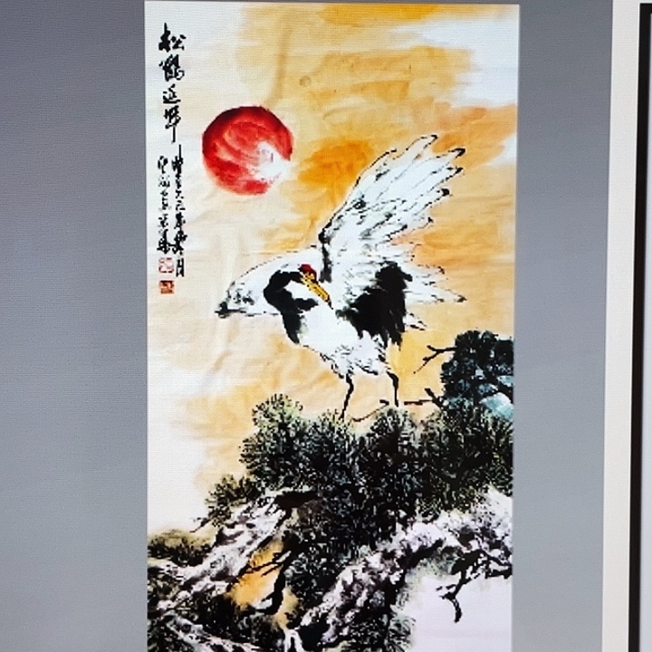 国画张圣敏先生纯手绘作品