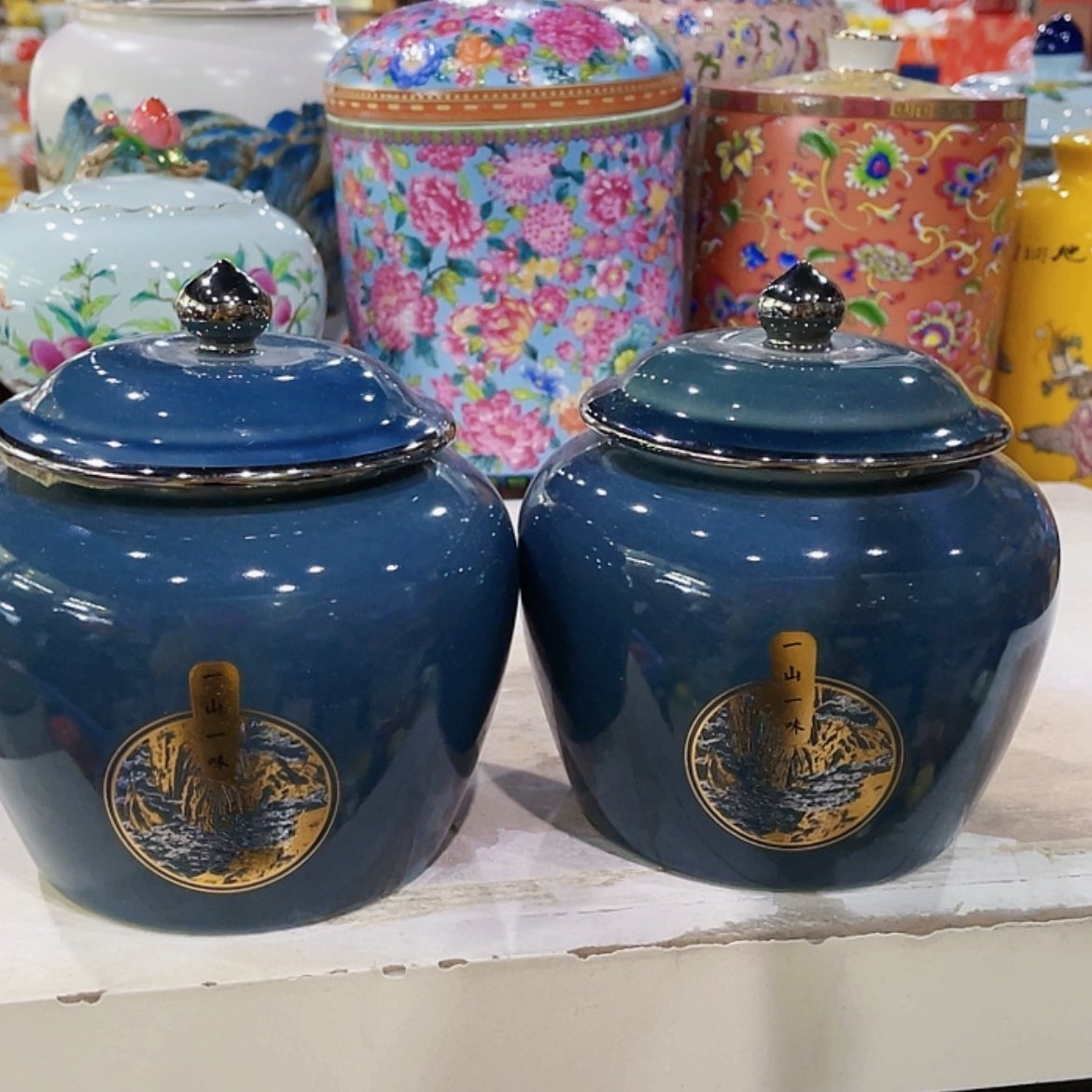 【闪购商品】罐陶瓷茶叶罐密封罐